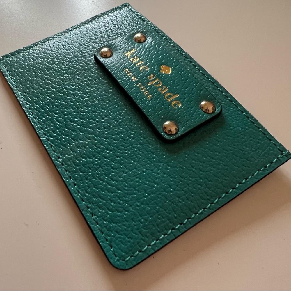 NWT • Kate Spade • Teal Card Holder - Picture 4 of 12